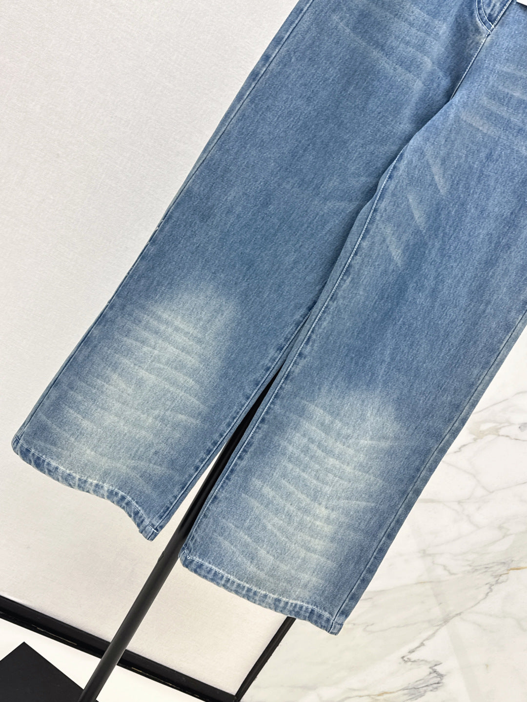 Chan 25ss belt jeans