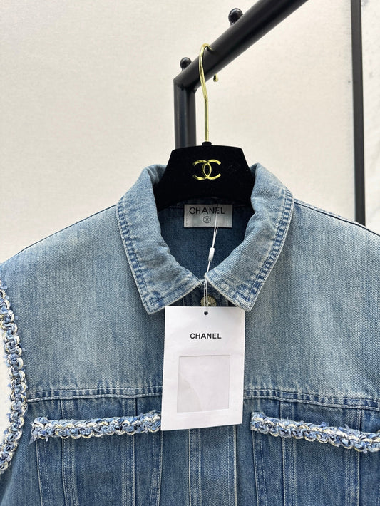 Chan 25ss denim vest