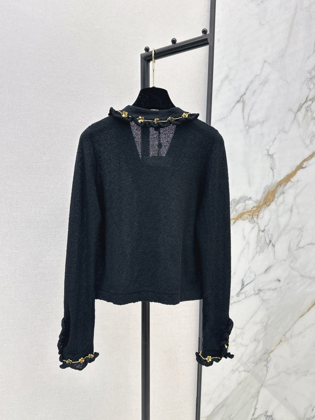 chan 25ss beaded cardigan