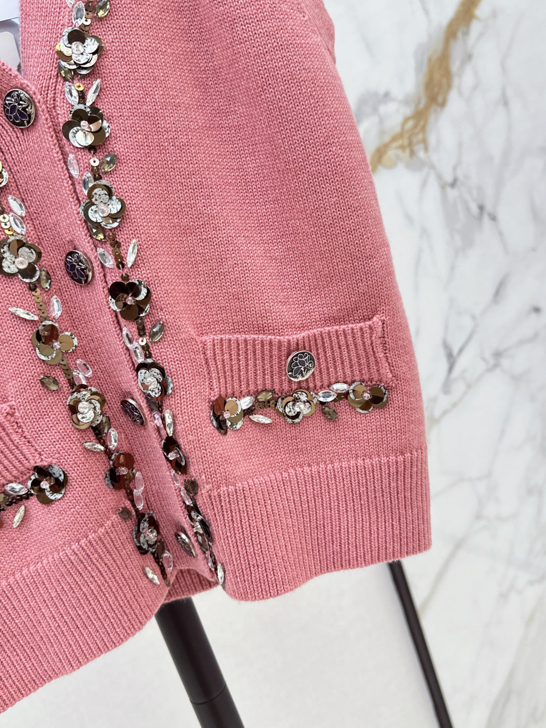 Chan 25ss knit vest