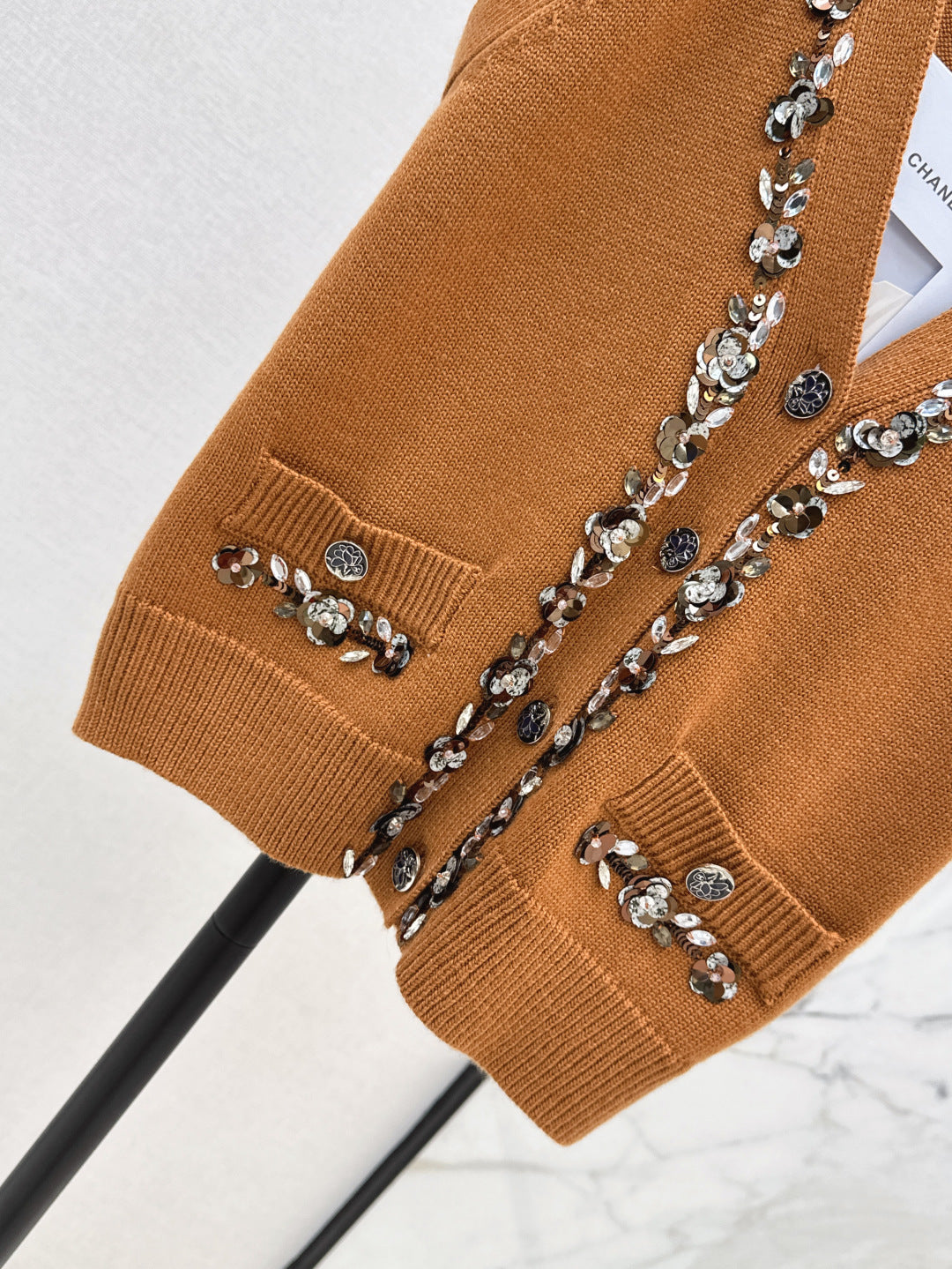 Chan 25ss knit vest