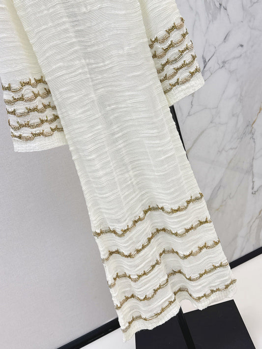 Chan 25ss embroidered dress