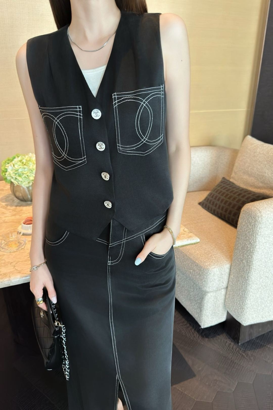 Chan 25ss vest