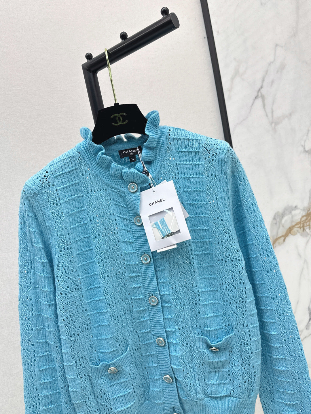 Chan 25ss knit cardigan