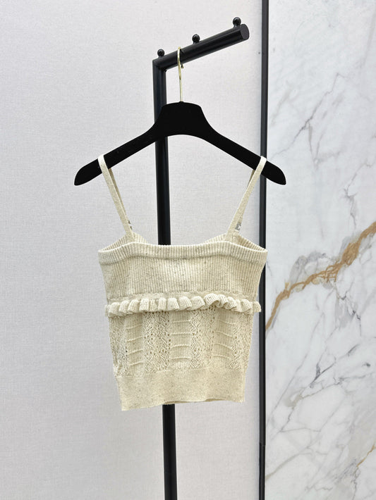 Chan 25ss knit camisole