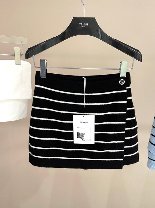 Chan 25ss knit skort