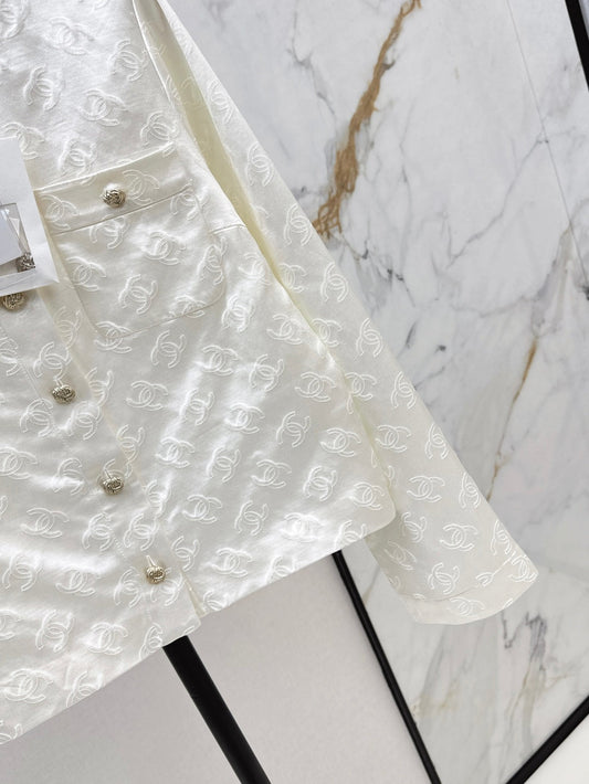 Chan 25fw silk jacket