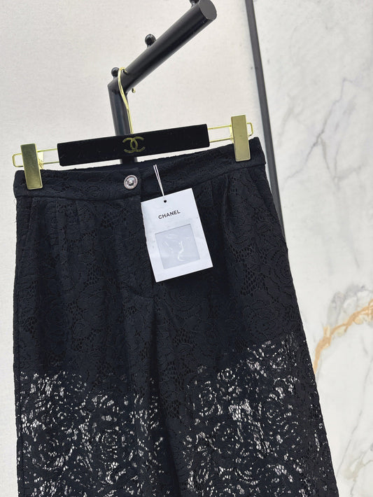 Chan 25ss lace pants