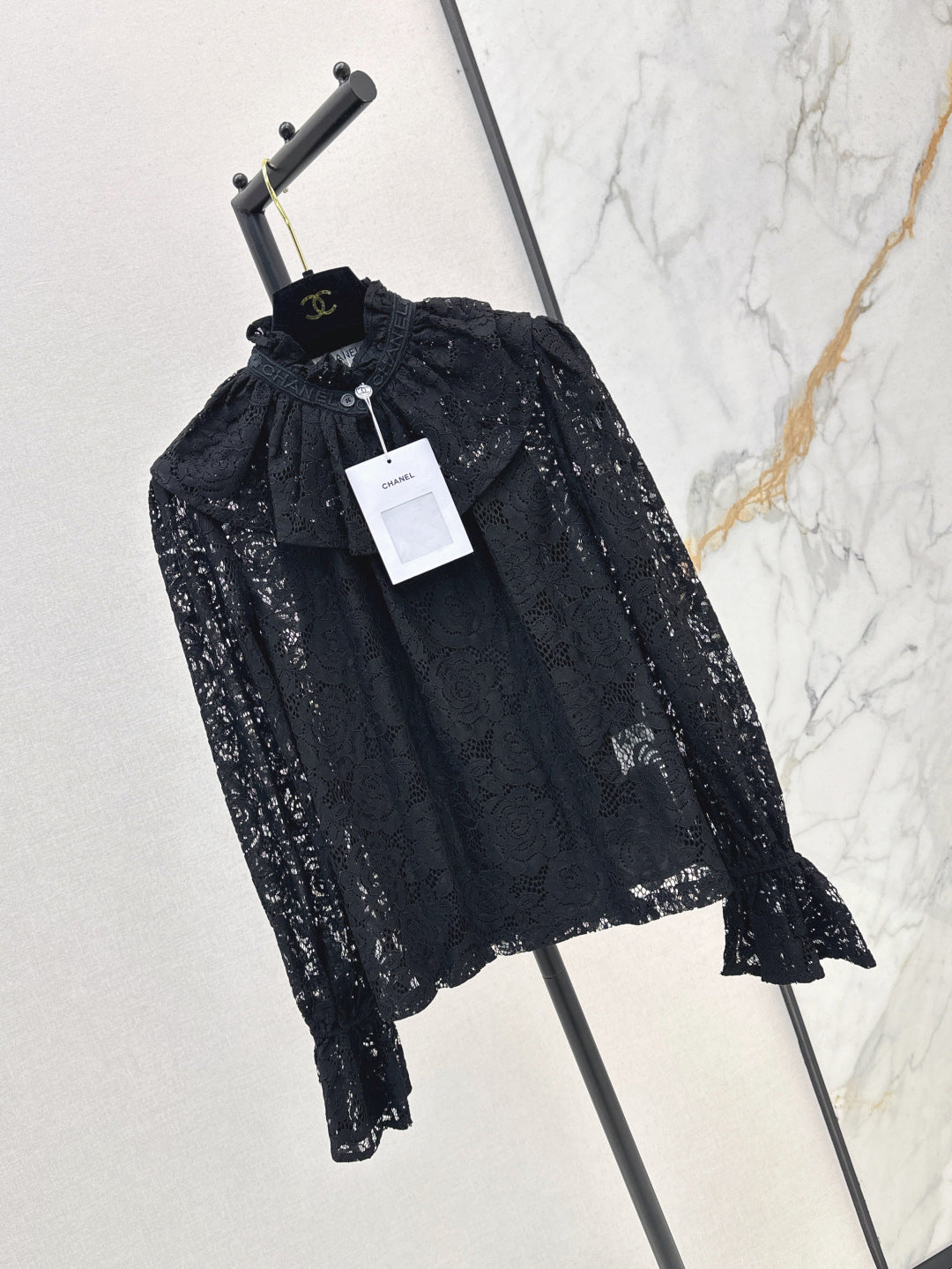 Chan 25ss lace shirt
