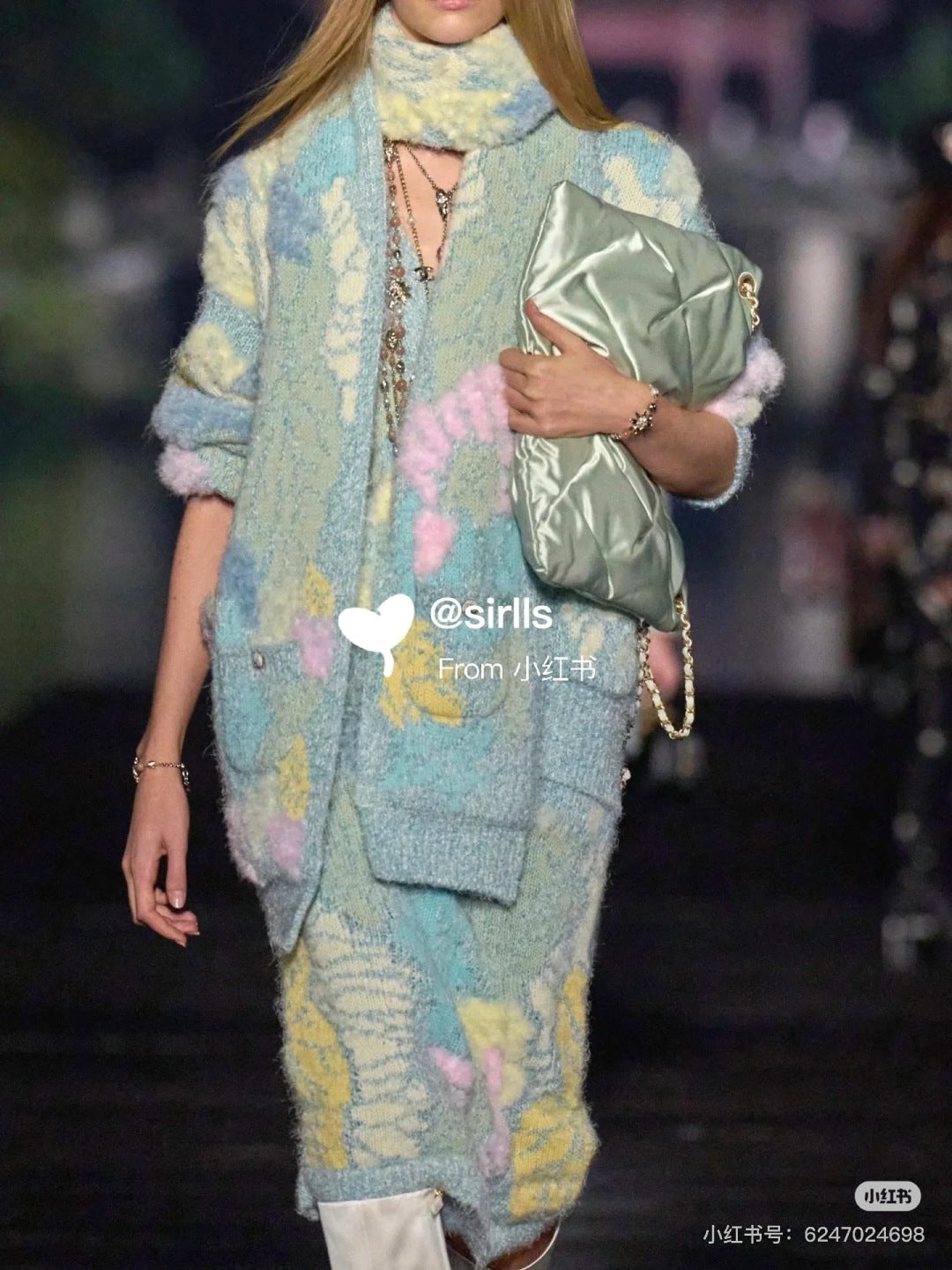 Chan 25fw mohair suit