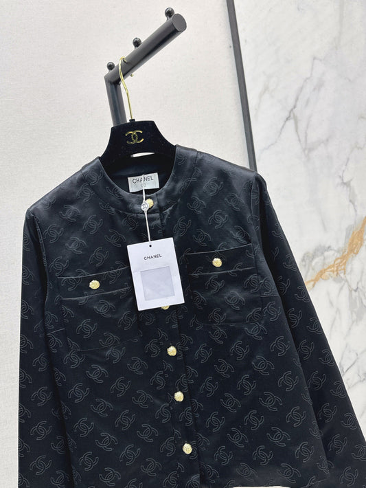 Chan 25fw silk jacket
