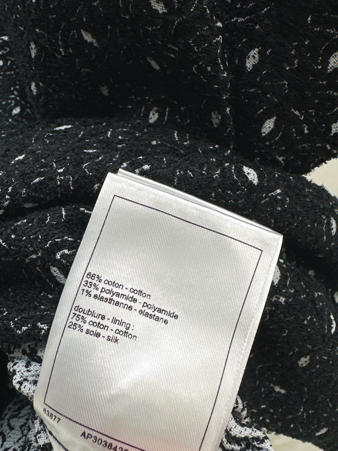 Chan 25fw jacquard dress