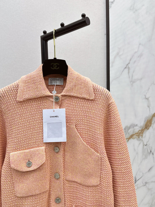Chan 25fw coco knitted jacket