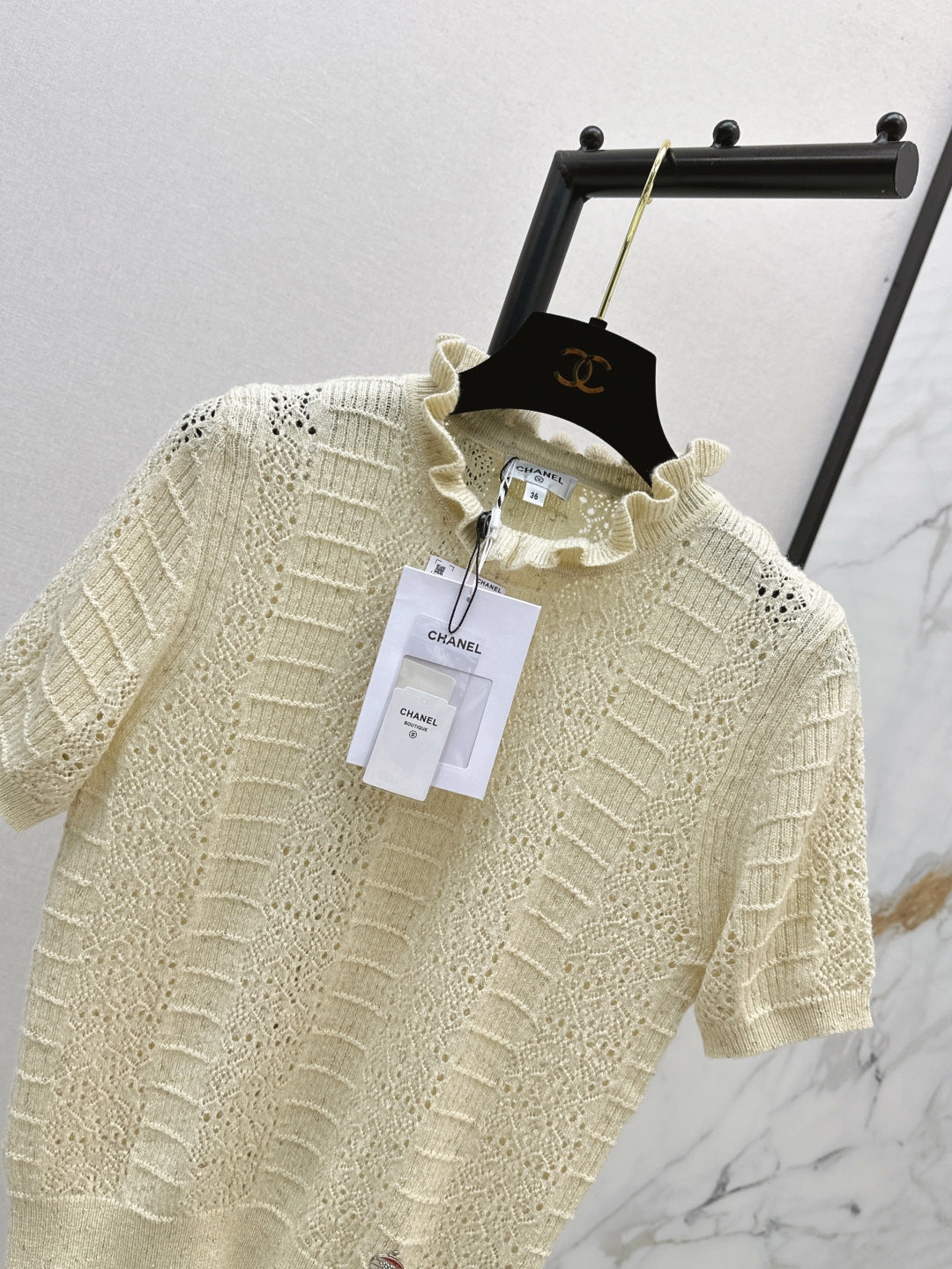 Chan 25fw knitted t-shirt