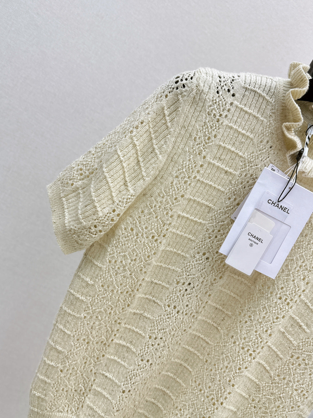Chan 25fw knitted t-shirt