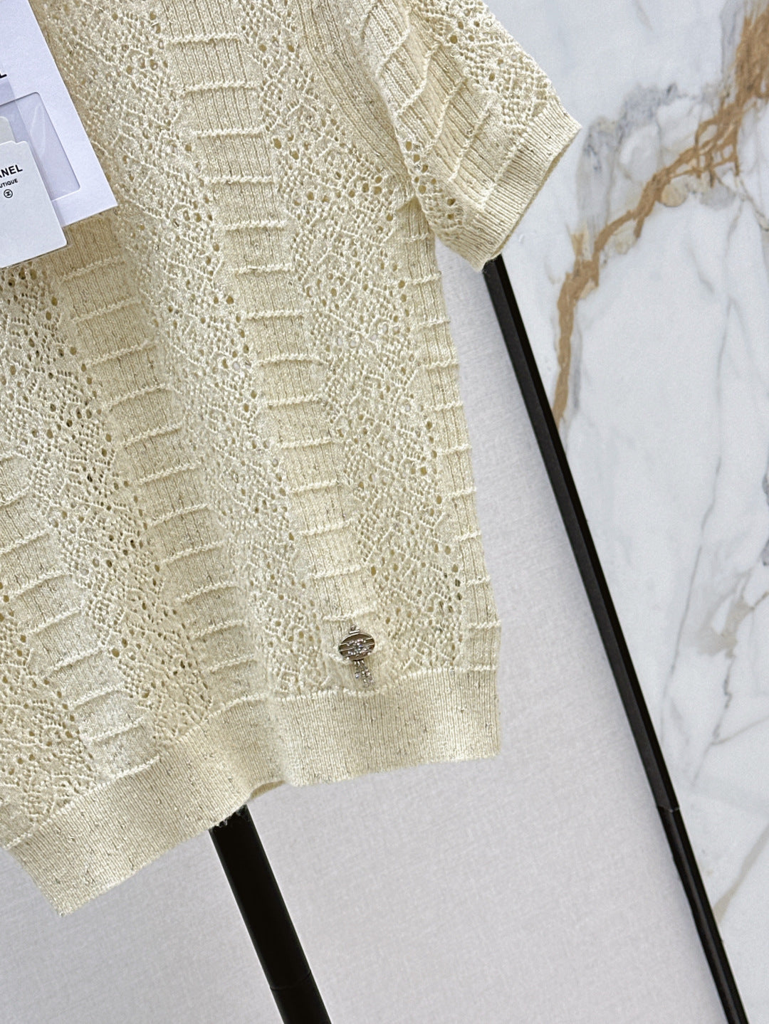 Chan 25fw knitted t-shirt