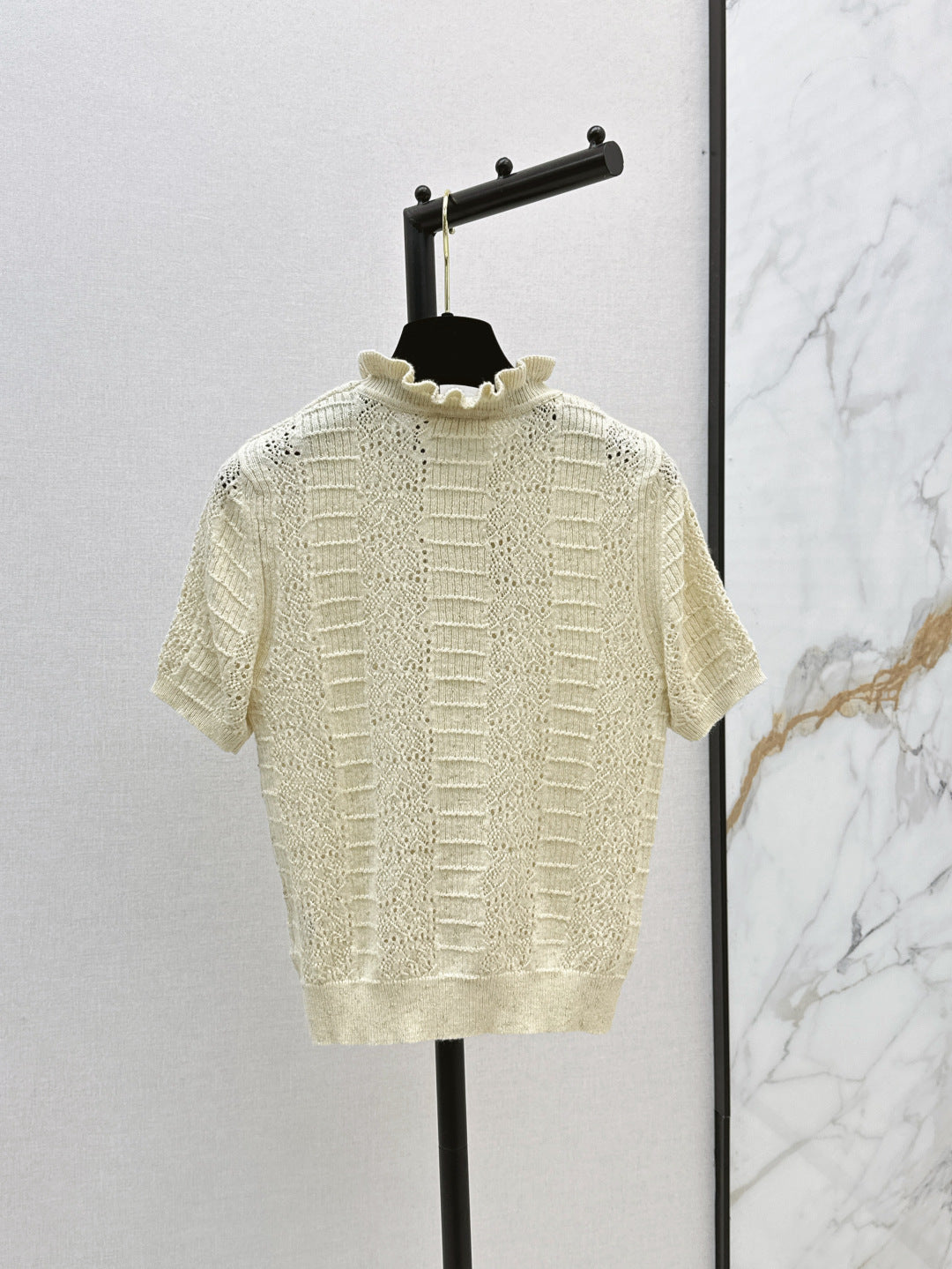 Chan 25fw knitted t-shirt