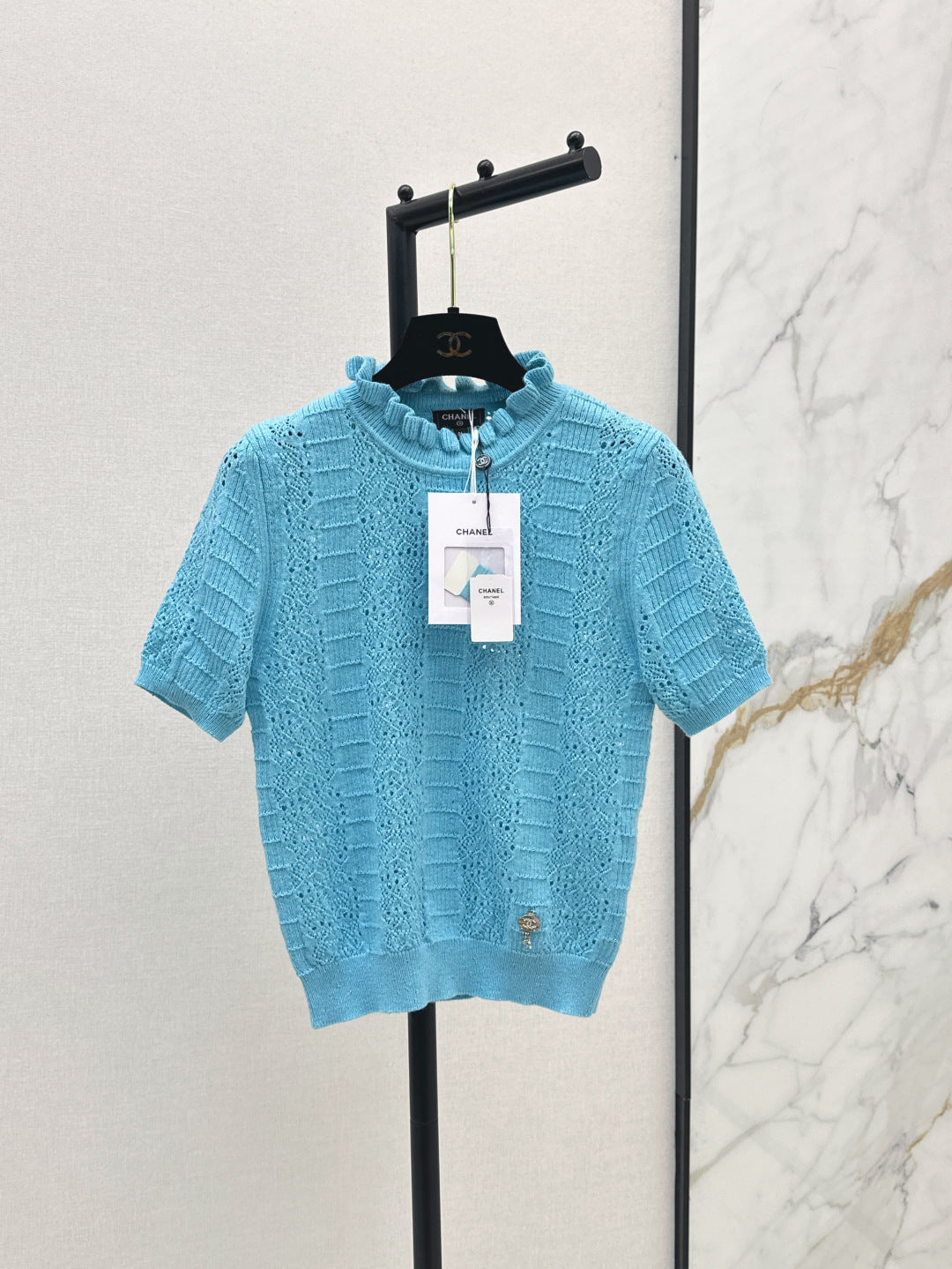 Chan 25fw knitted t-shirt