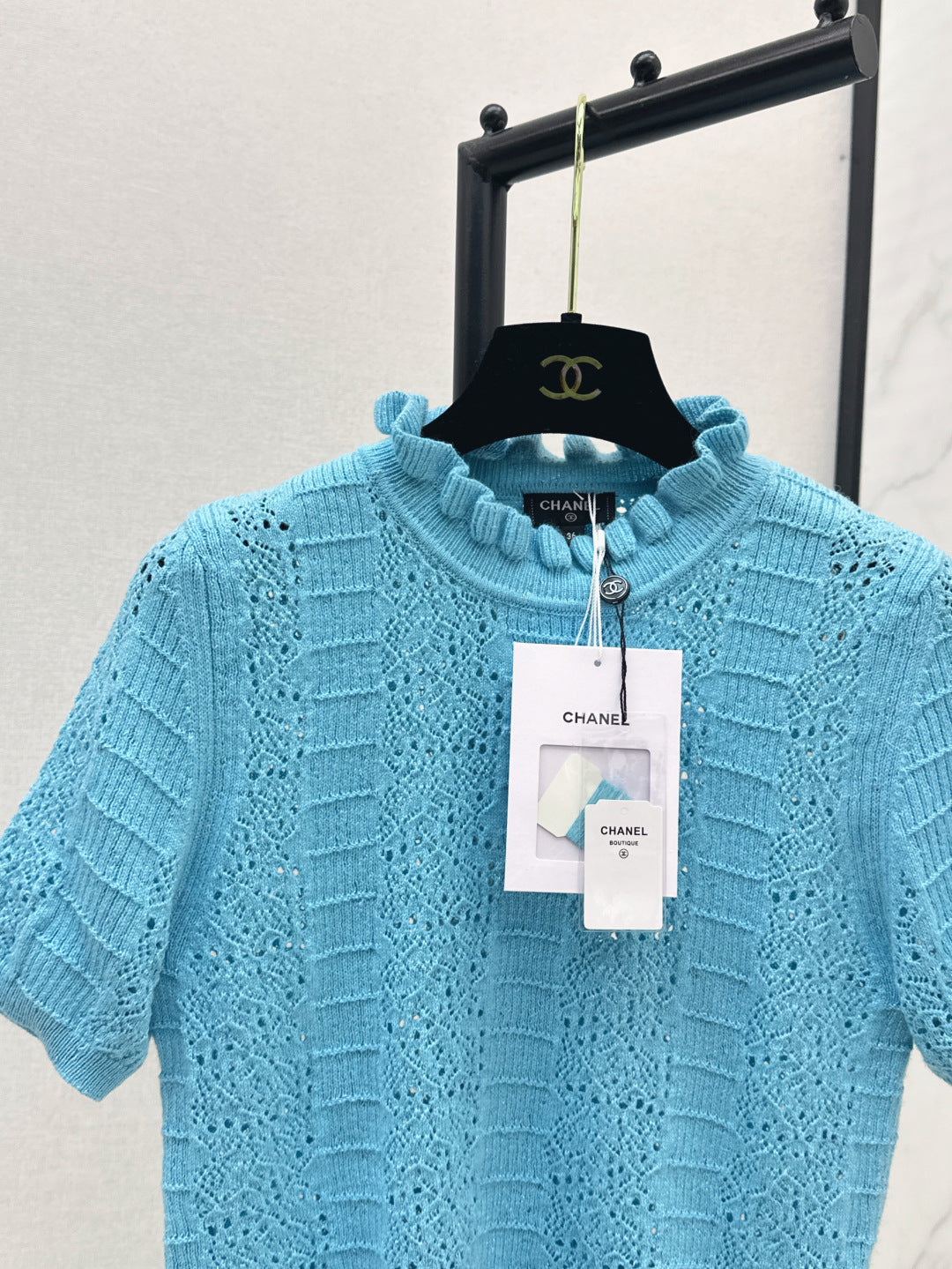 Chan 25fw knitted t-shirt