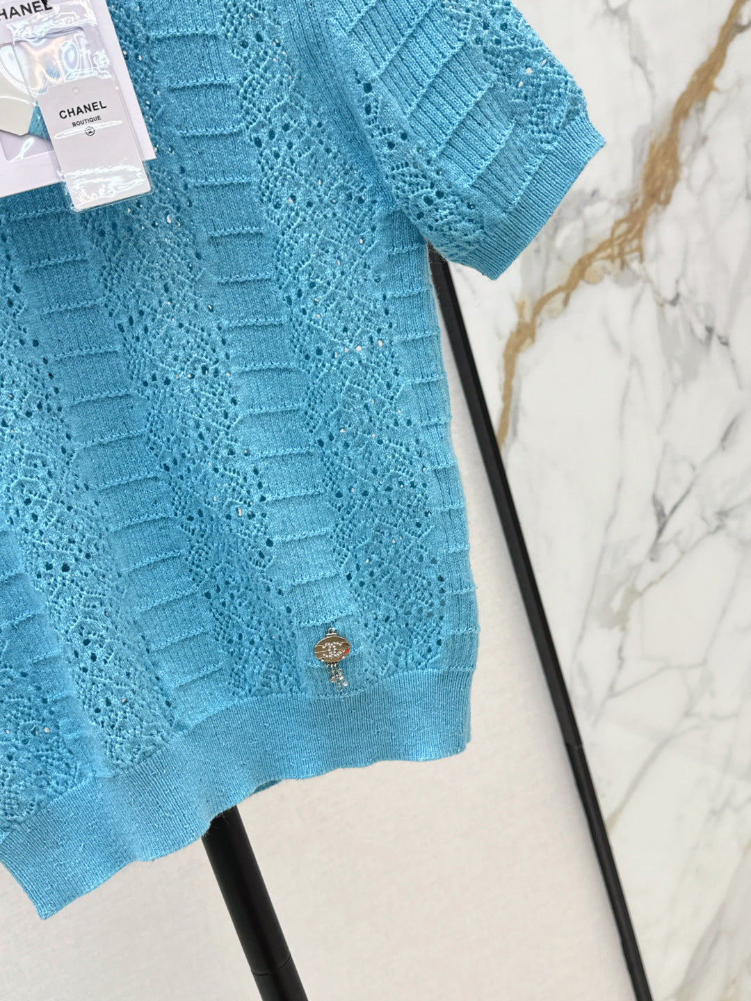 Chan 25fw knitted t-shirt