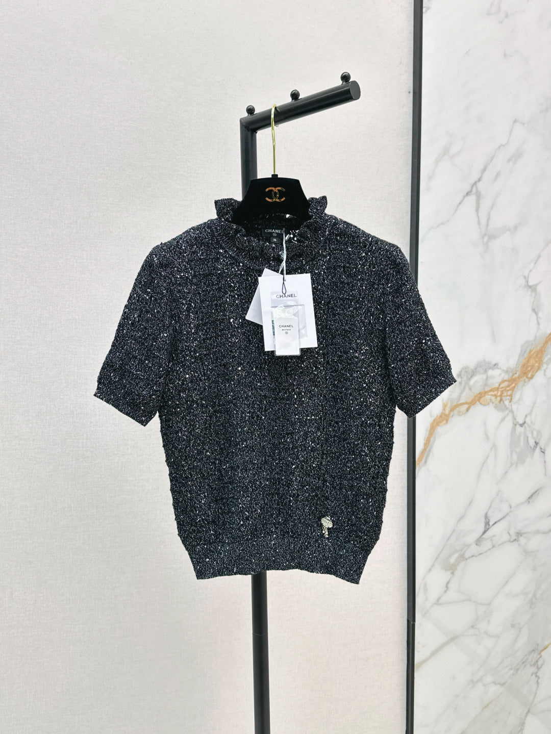 Chan 25fw knitted t-shirt