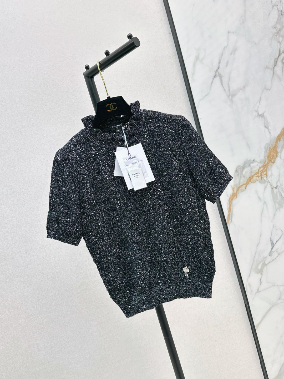 Chan 25fw knitted t-shirt