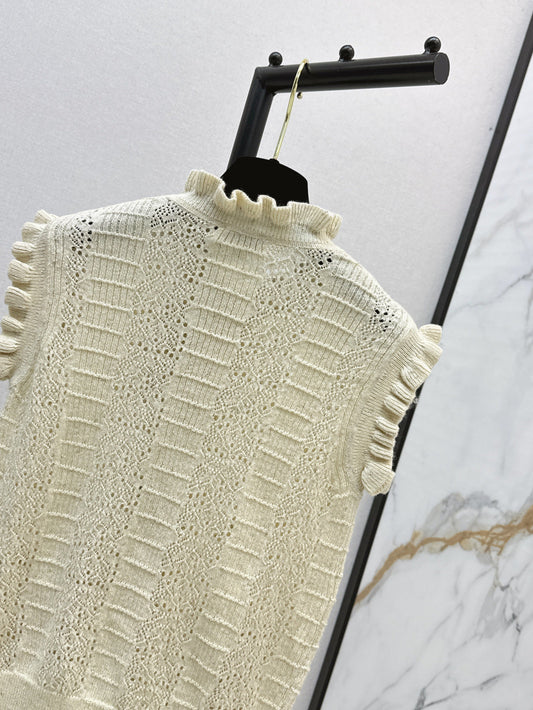 Chan 25fw knitted vest