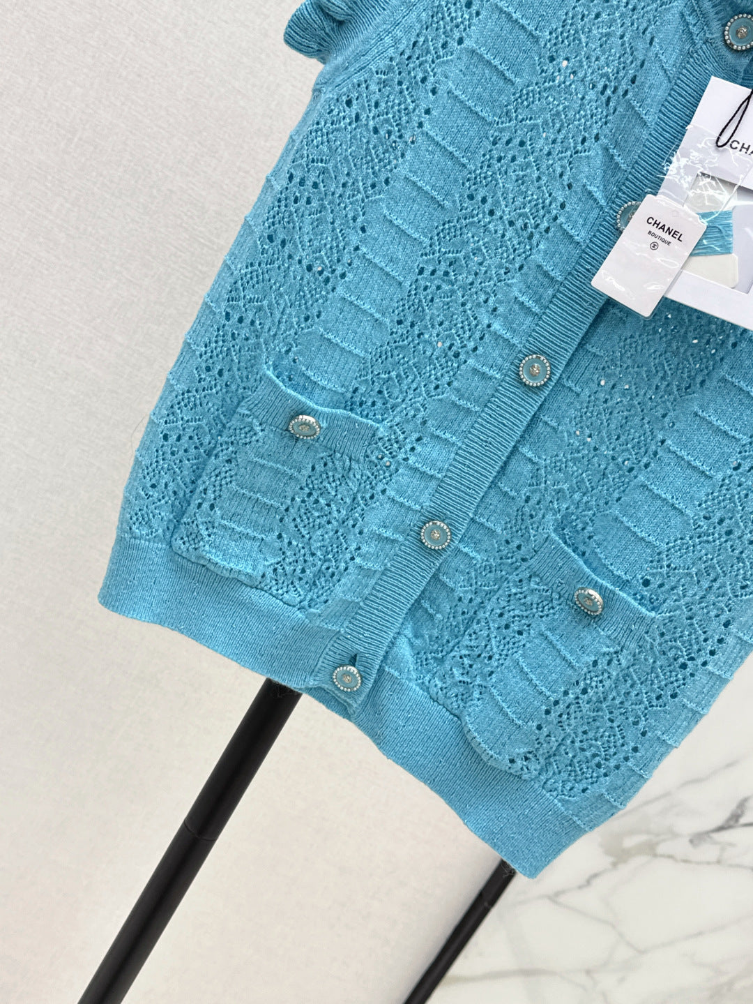 Chan 25fw knitted vest