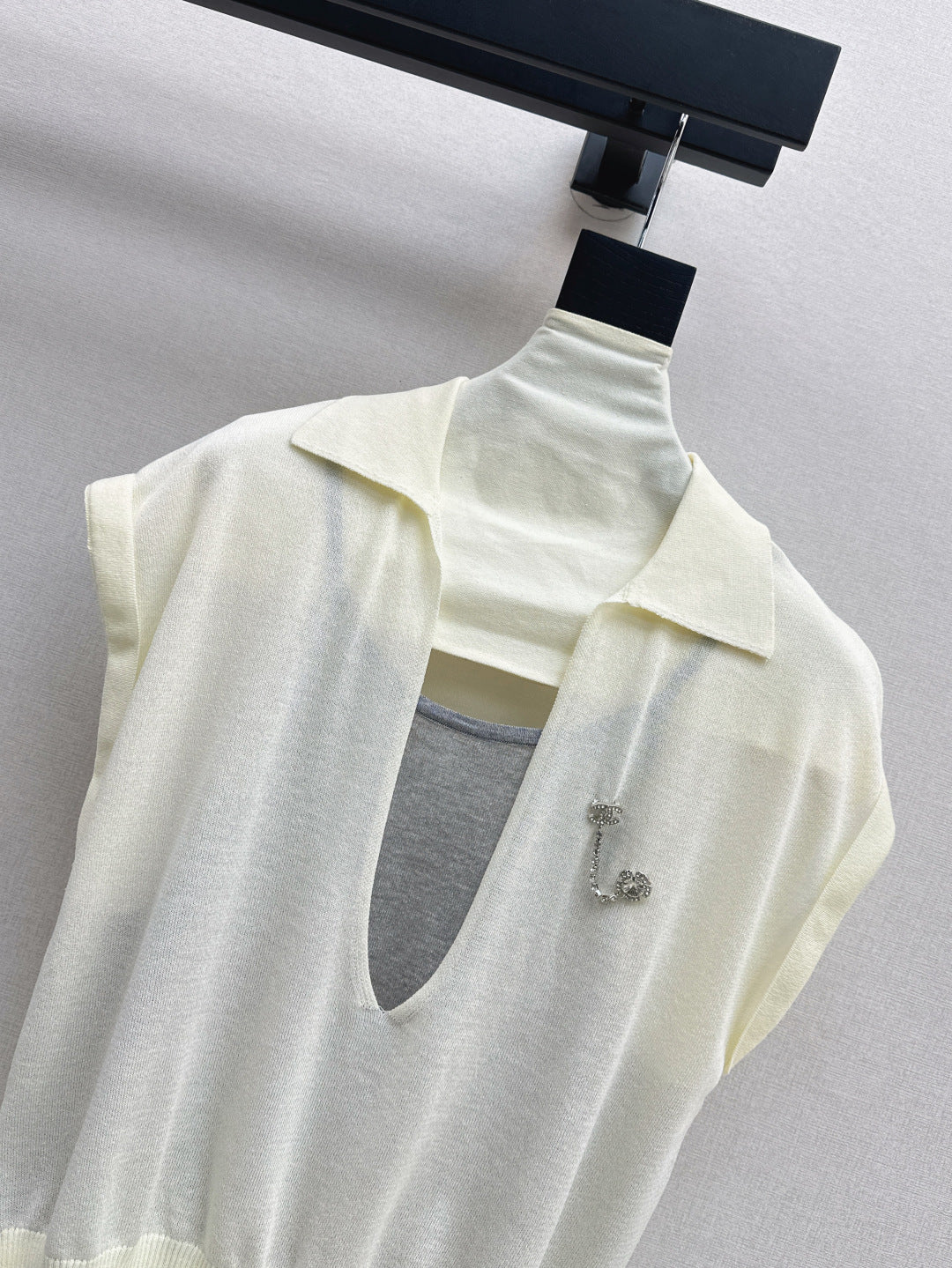 Chan 25ss knitted shirt