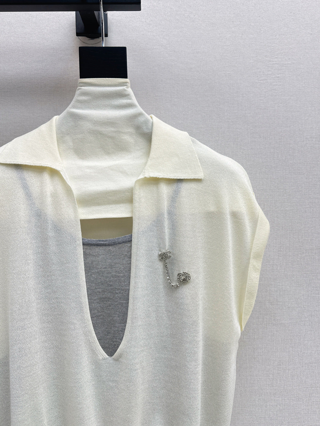 Chan 25ss knitted shirt