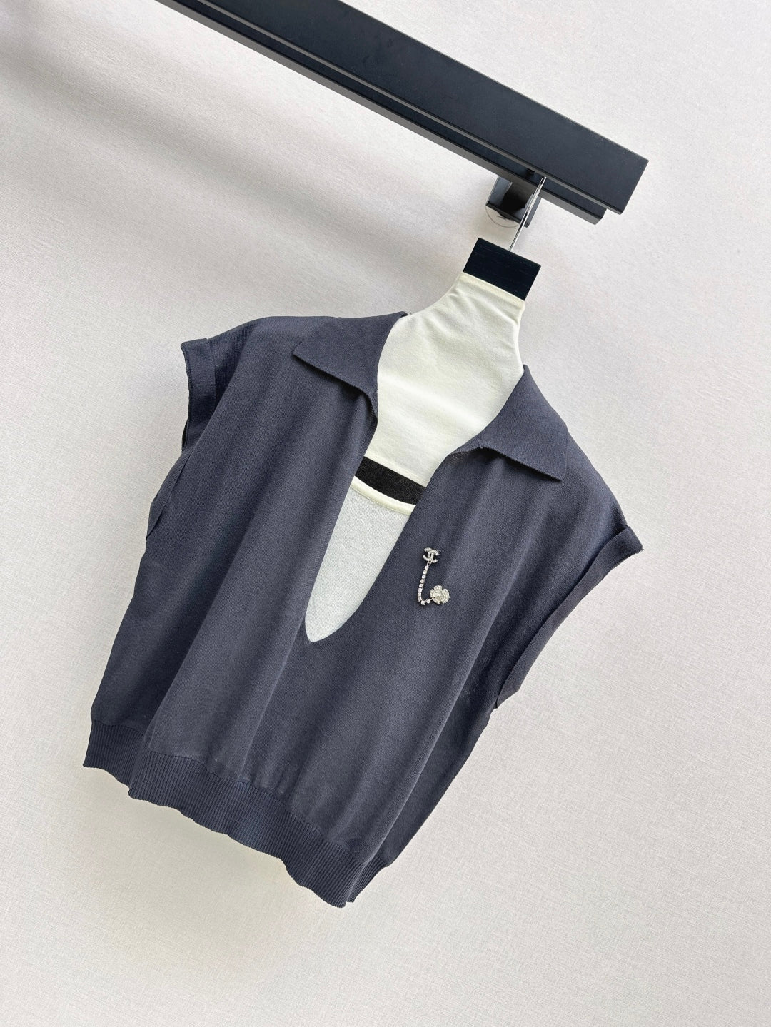 Chan 25ss knitted shirt