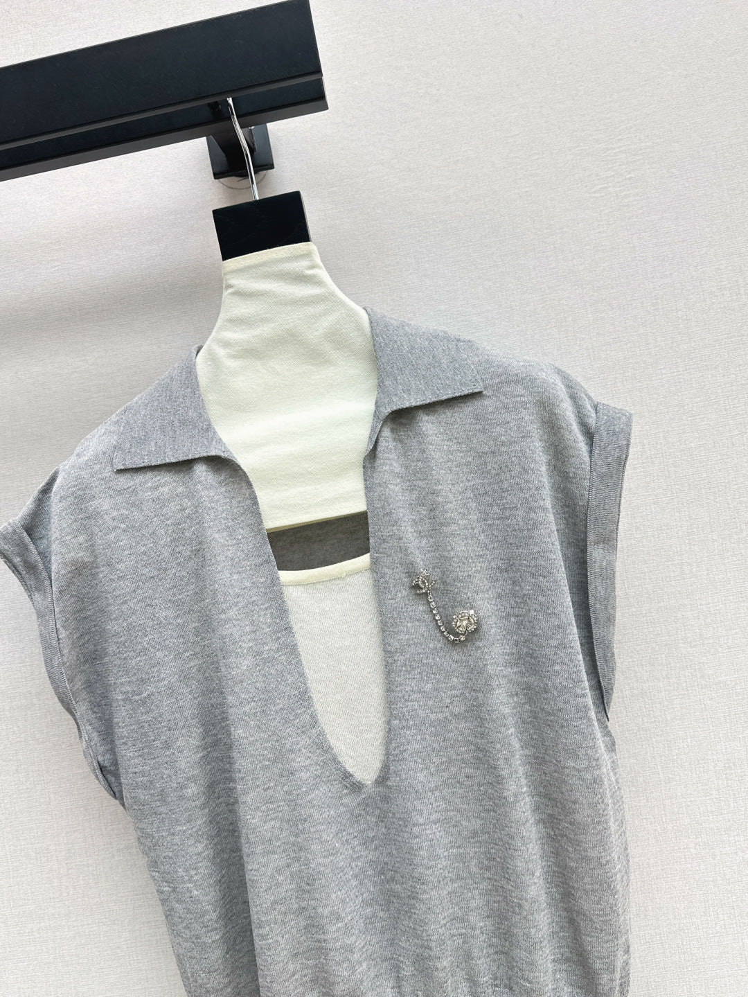 Chan 25ss knitted shirt