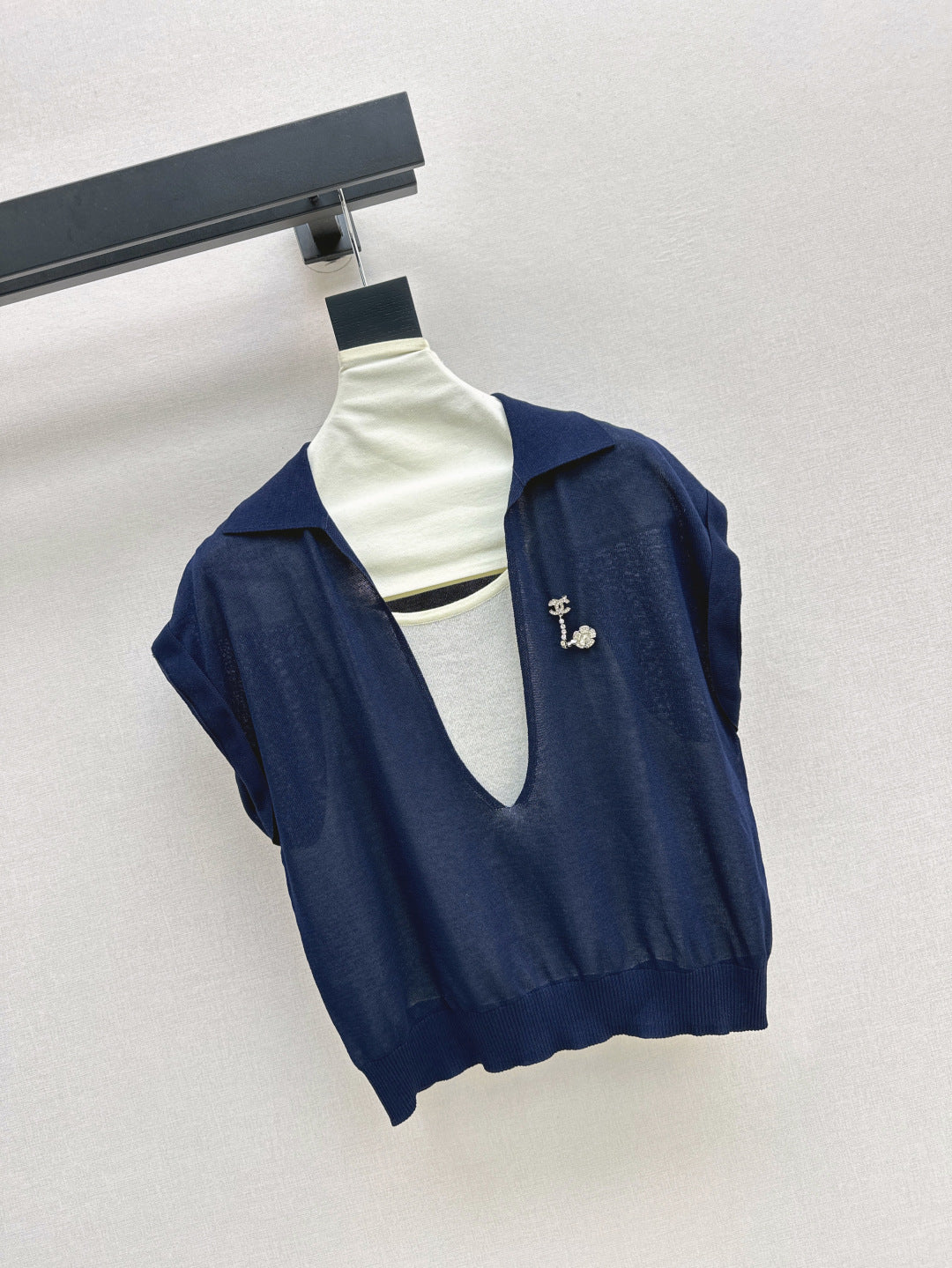 Chan 25ss knitted shirt