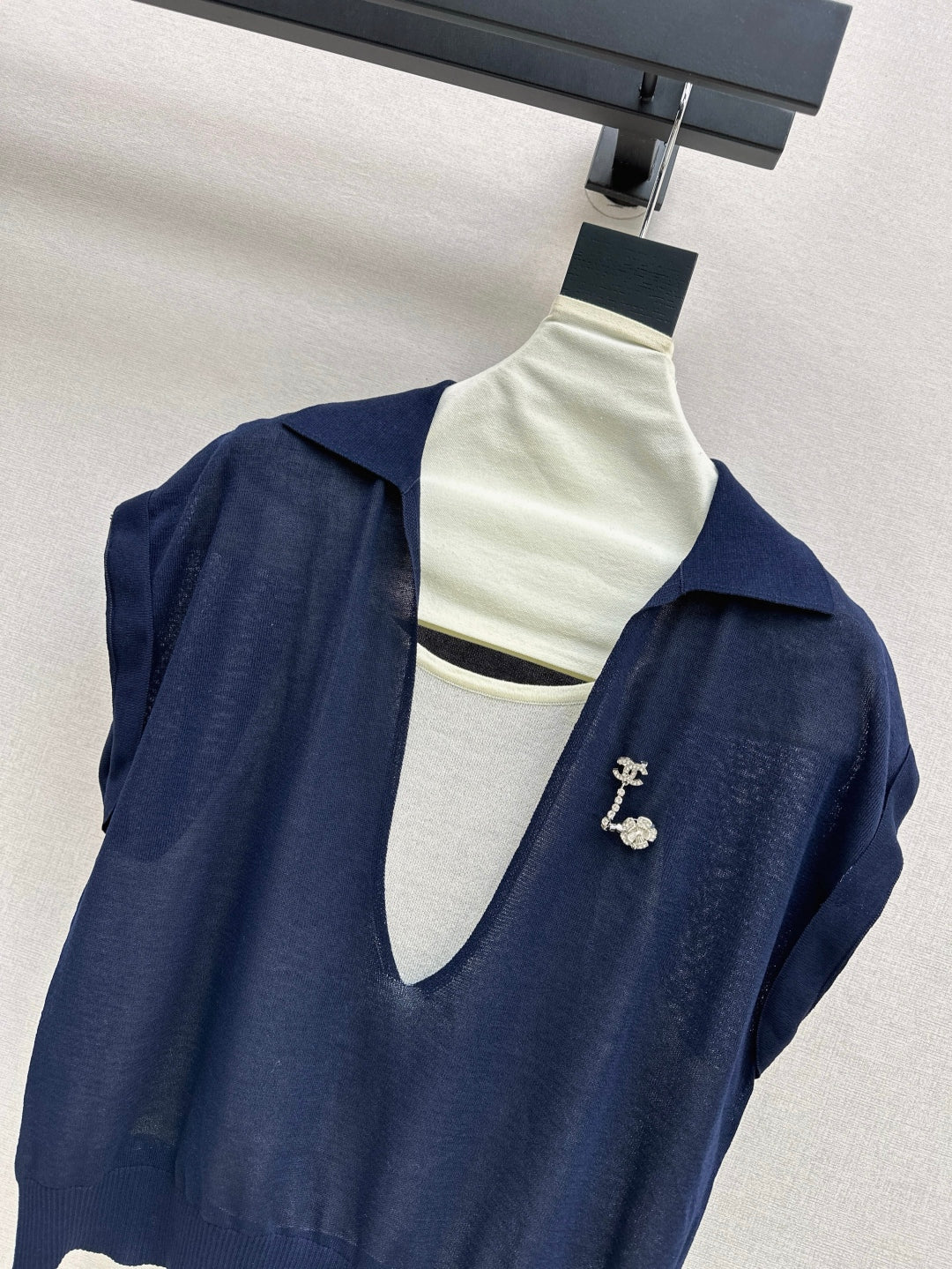 Chan 25ss knitted shirt