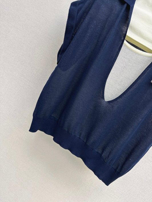 Chan 25ss knitted shirt