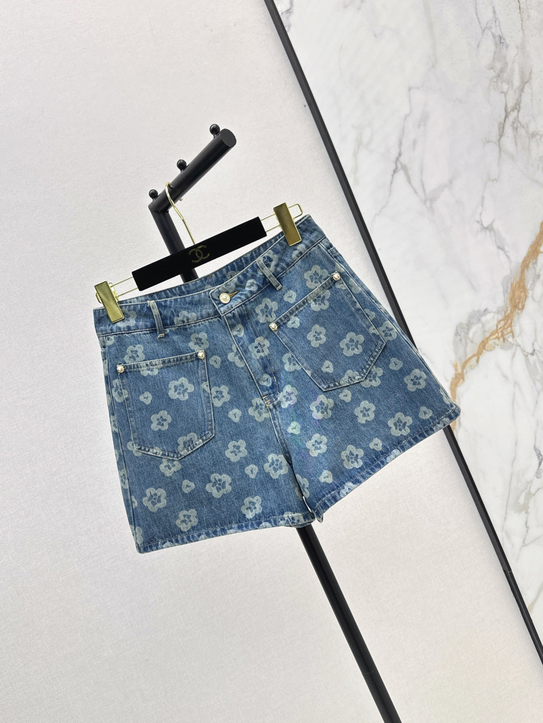 Chan 25fw denim short