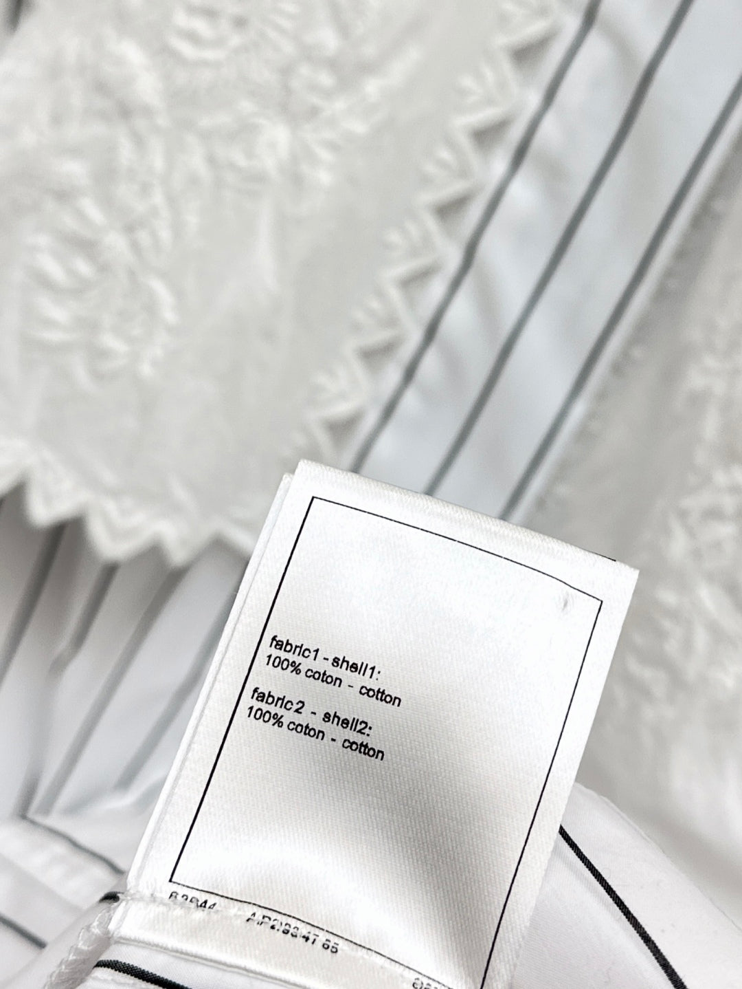 Chan 25ss embroidered dress