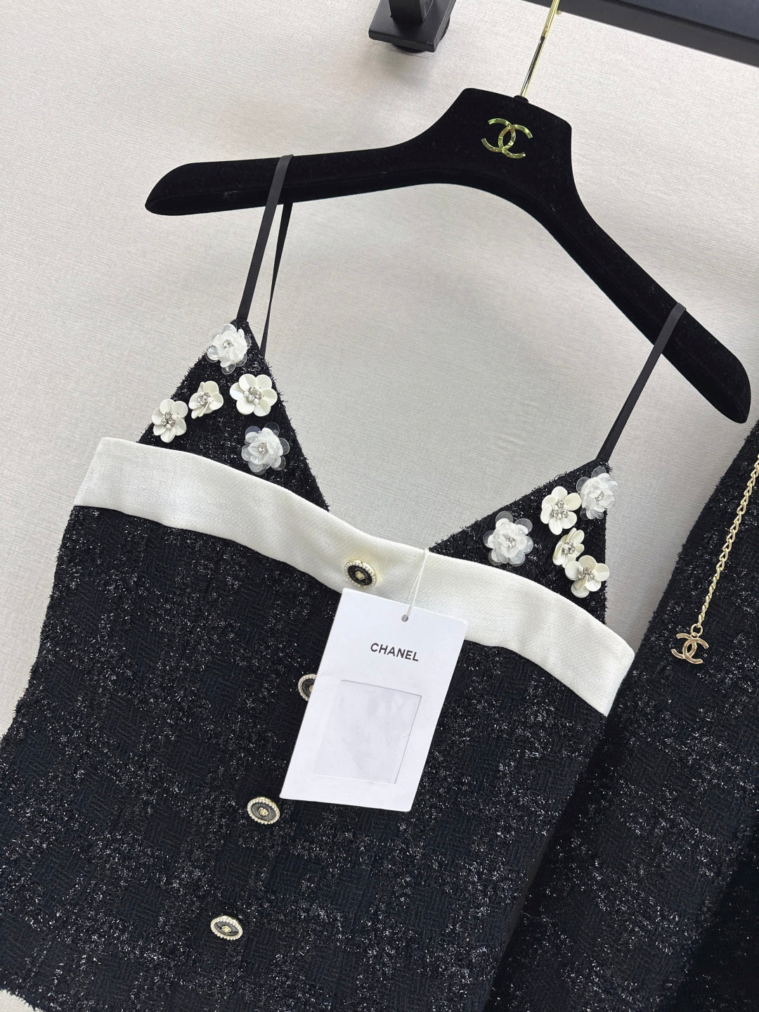 Chan 25fw beaded camisole