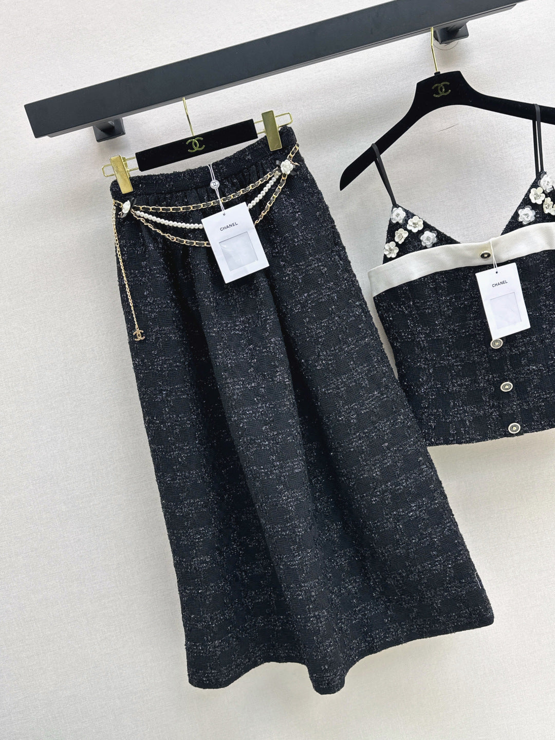Chan 25fw woven skirt