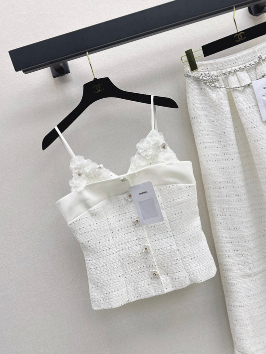 Chan 25fw beaded camisole