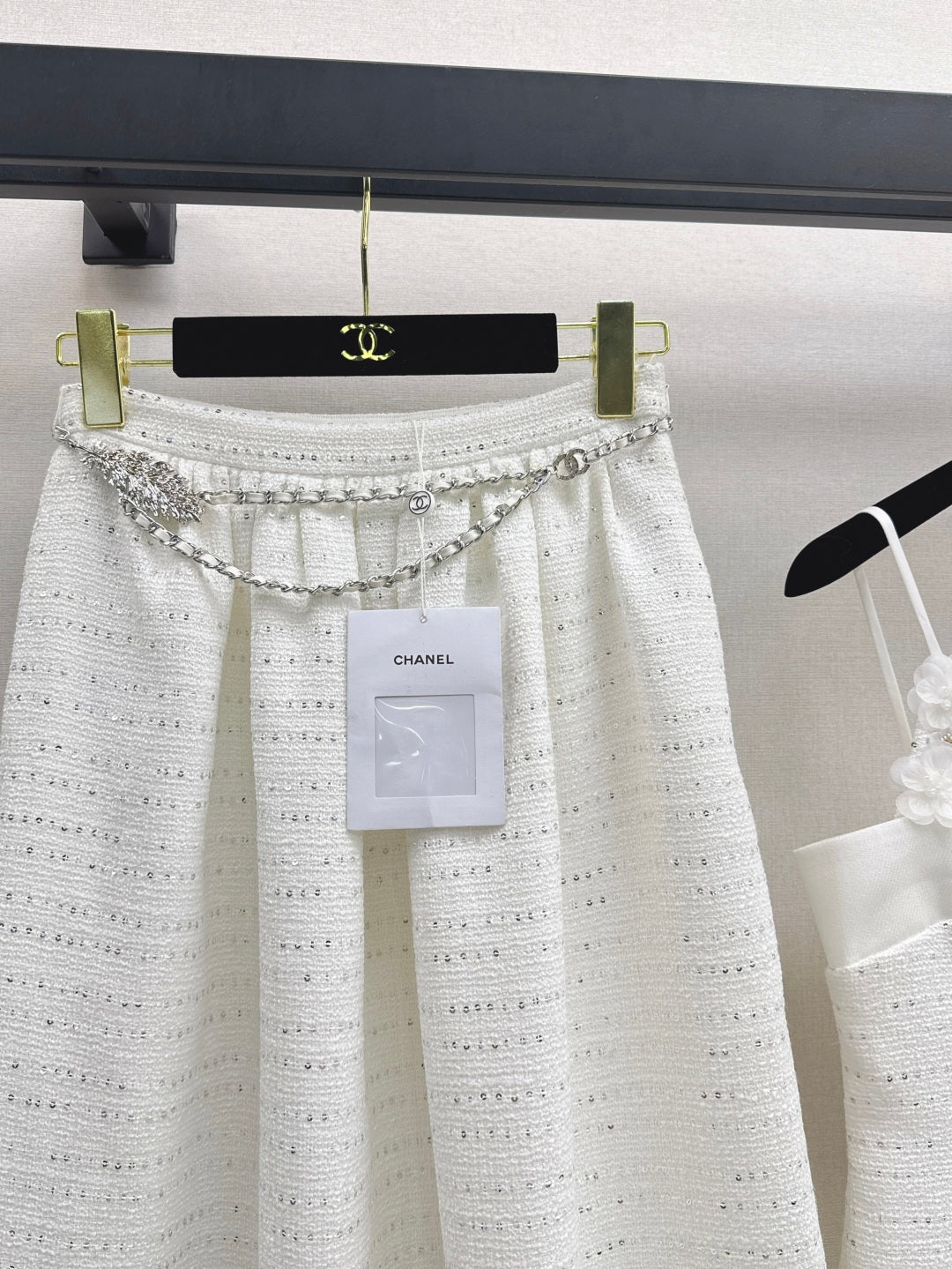 Chan 25fw woven skirt