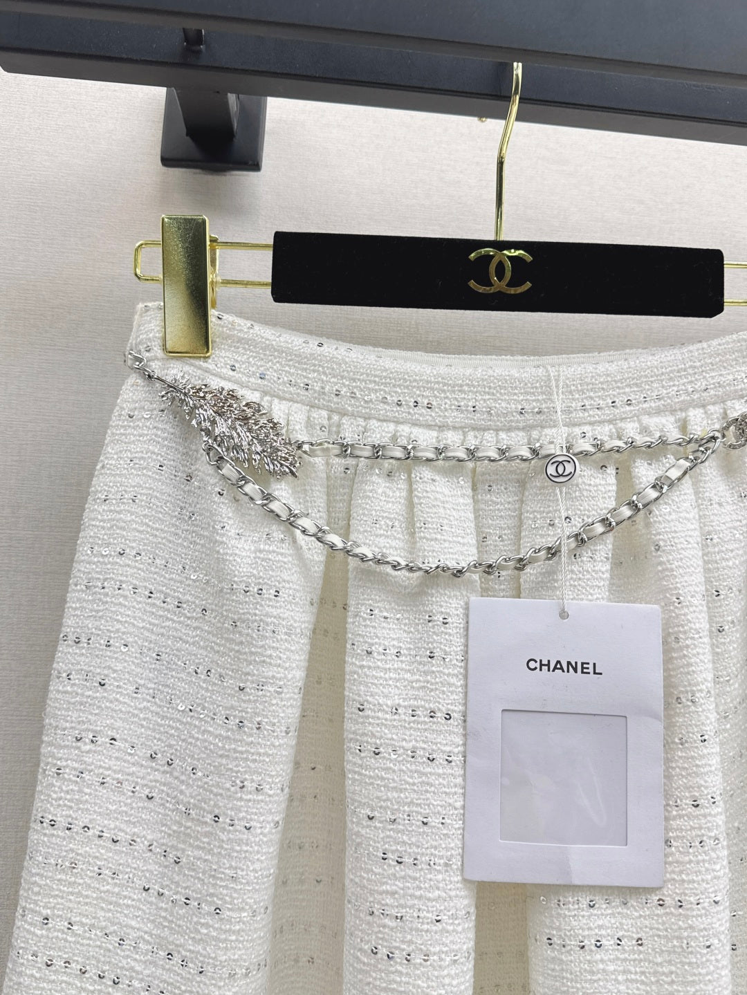 Chan 25fw woven skirt