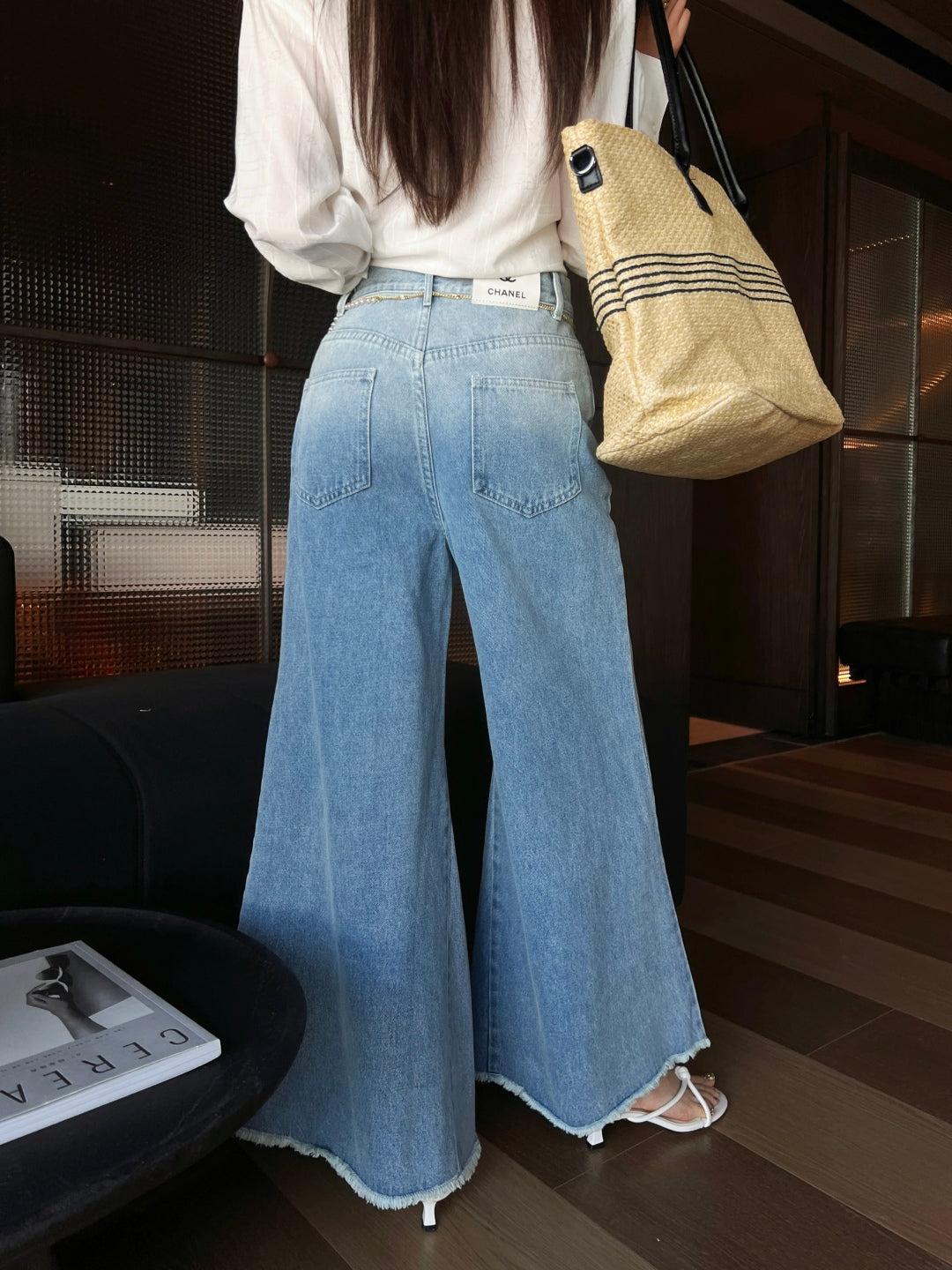 Chan 25fw flared jeans