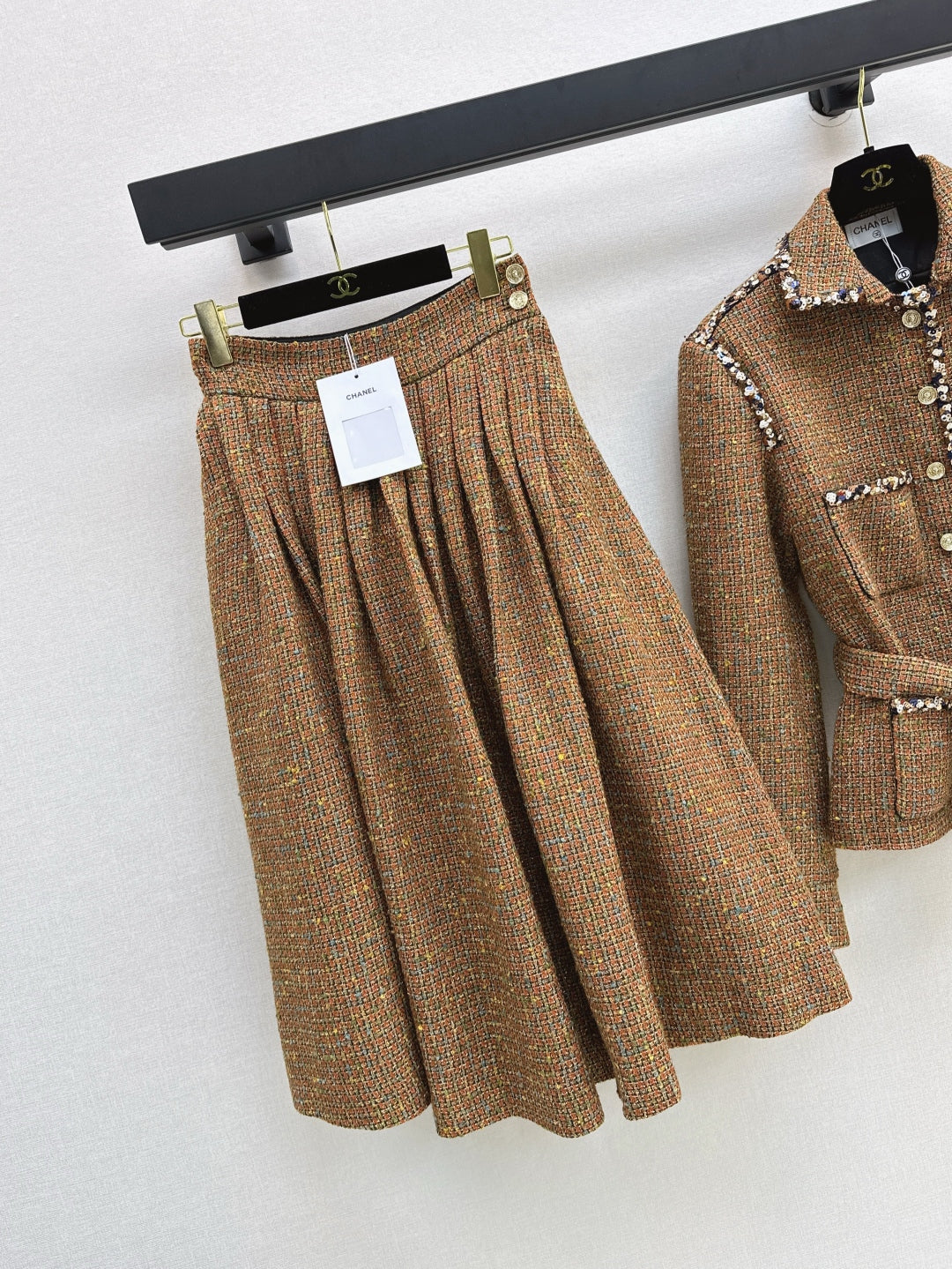 Chan 25fw woven skirt