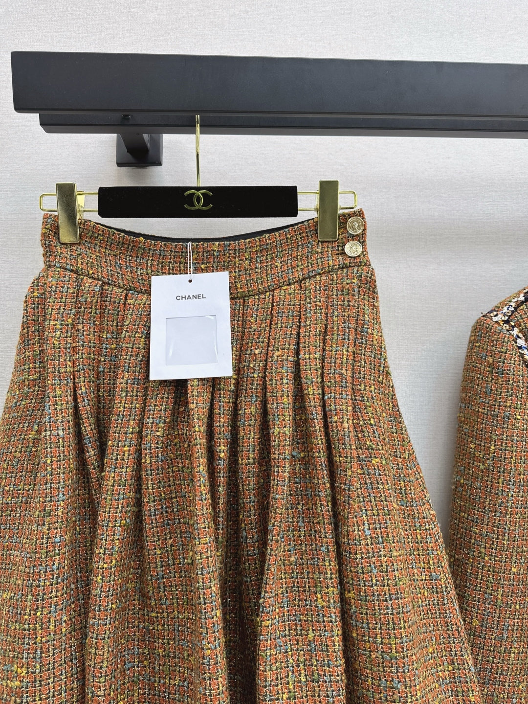 Chan 25fw woven skirt