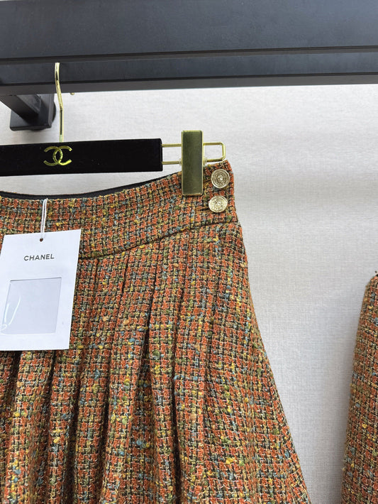 Chan 25fw woven skirt