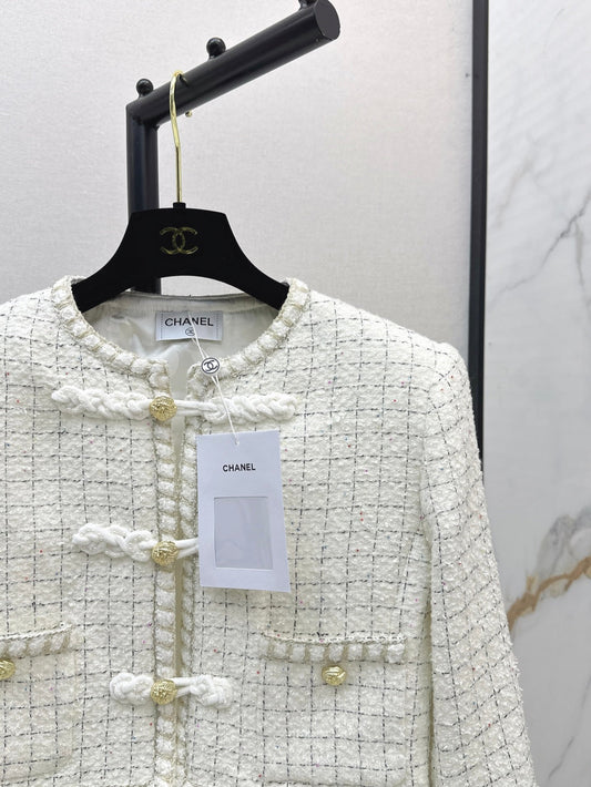 Chan 25fw woven crop jacket