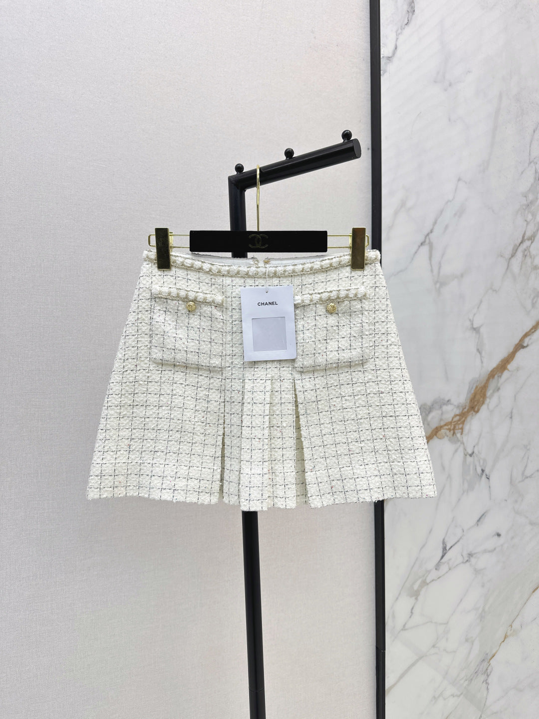 Chan 25fw woven skirt