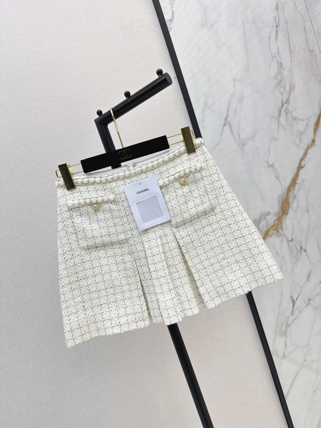 Chan 25fw woven skirt