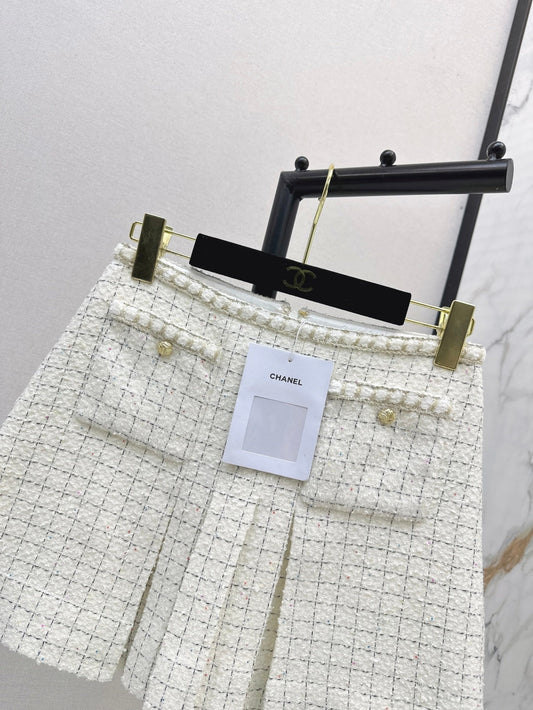 Chan 25fw woven skirt